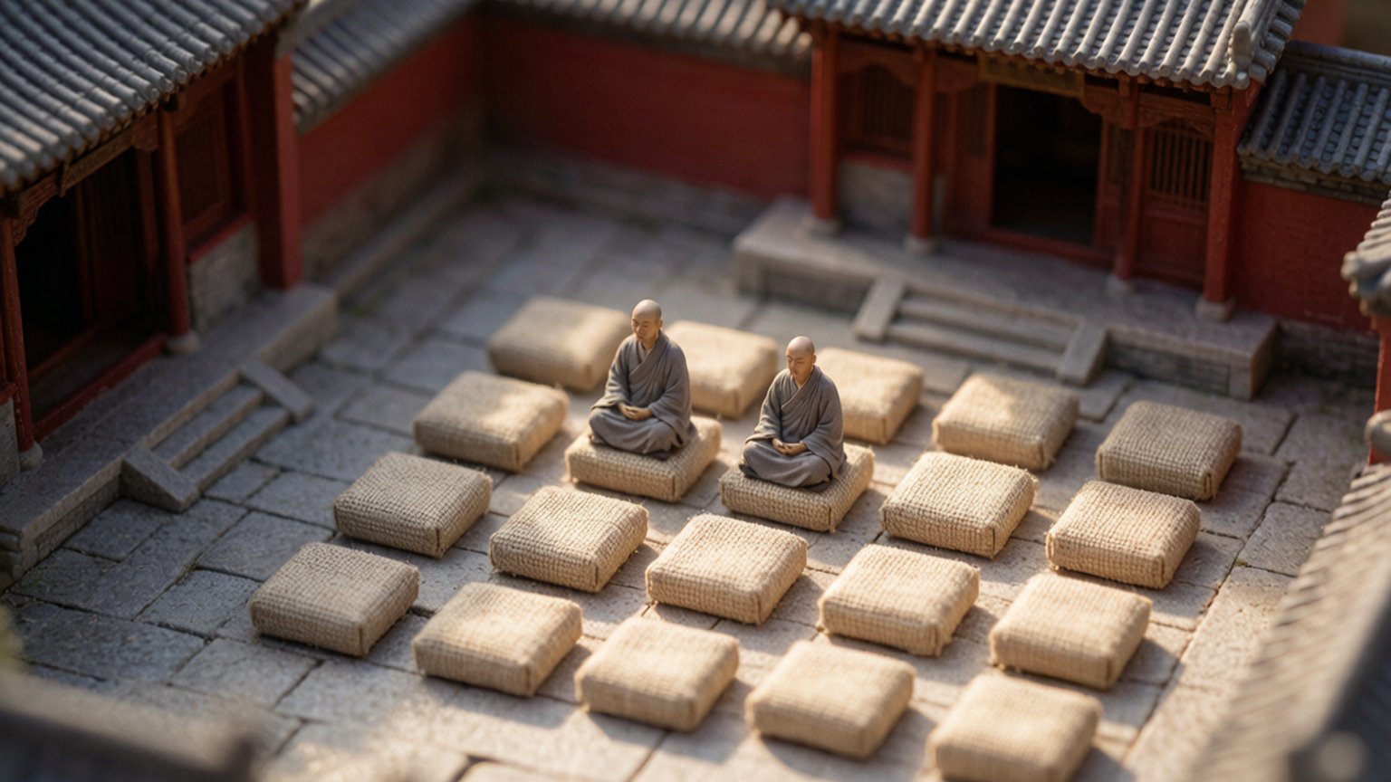早课我一句也听不懂，却坐到了结束